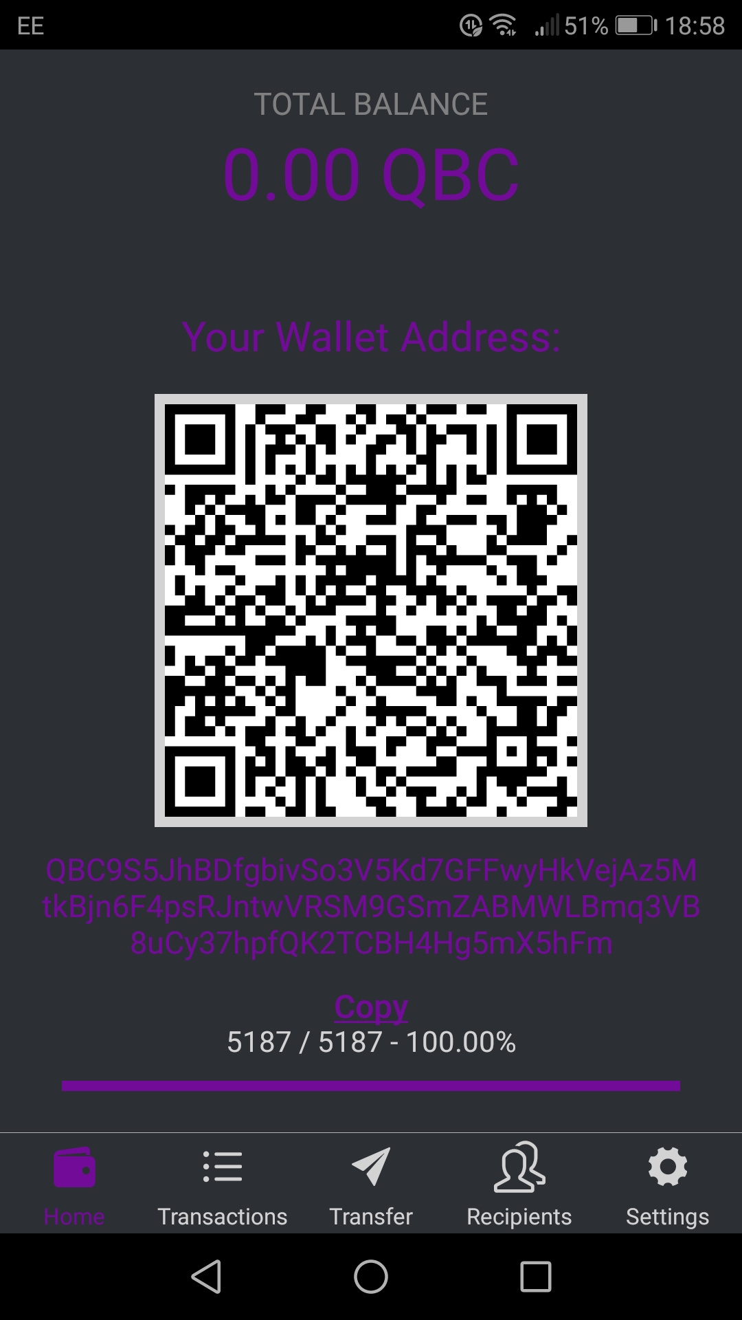 Qbit Mobile app